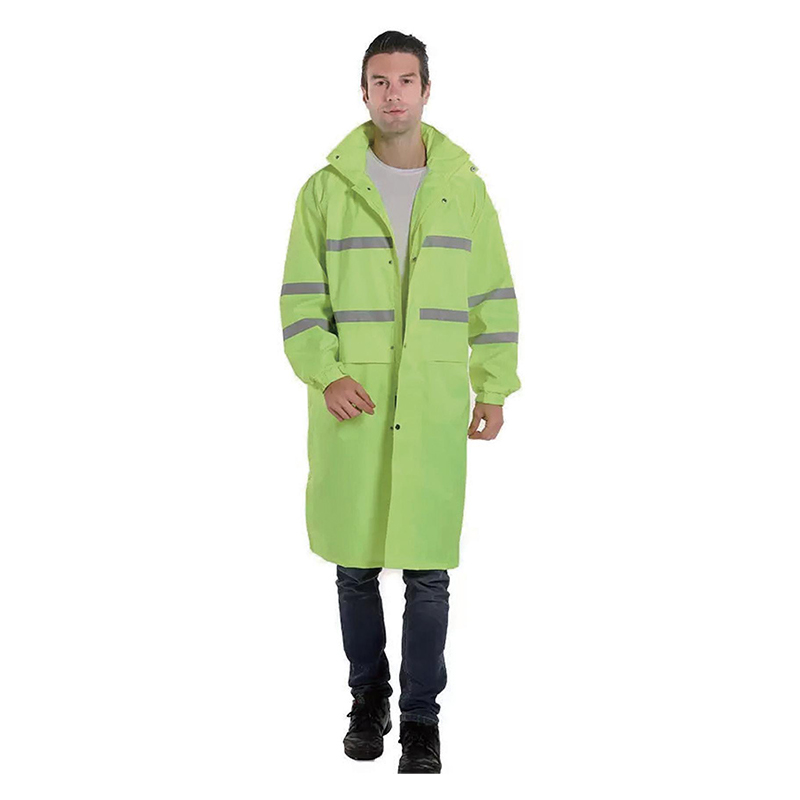 Pelernă de ploaie Poncho PVC Cu linii reflectorizante